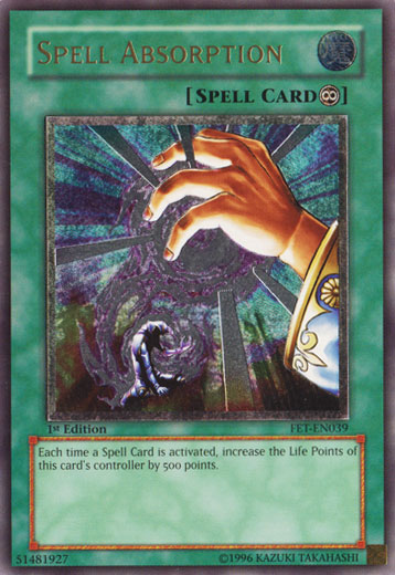 Spell Absorption [FET-EN039] Ultimate Rare | Game Master's Emporium (The New GME)