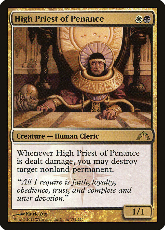 High Priest of Penance [Gatecrash] | Game Master's Emporium (The New GME)