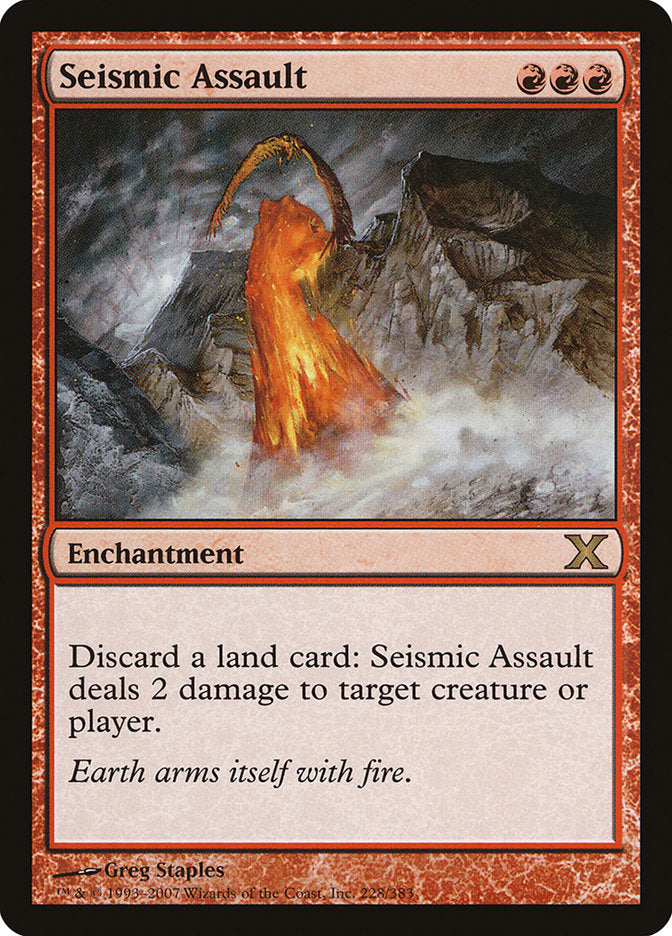 Seismic Assault [Tenth Edition] | Game Master's Emporium (The New GME)
