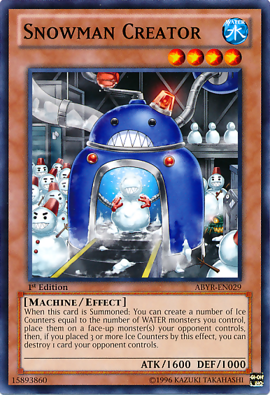 Snowman Creator [ABYR-EN029] Common | Game Master's Emporium (The New GME)