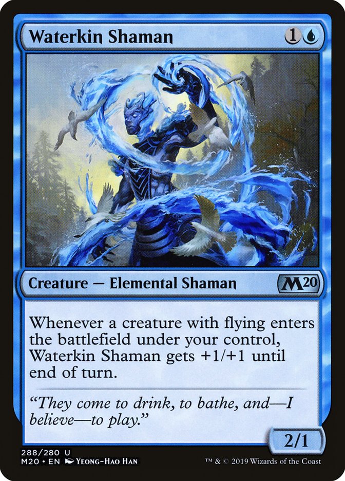 Waterkin Shaman [Core Set 2020] | Game Master's Emporium (The New GME)