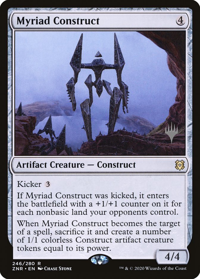 Myriad Construct (Promo Pack) [Zendikar Rising Promos] | Game Master's Emporium (The New GME)
