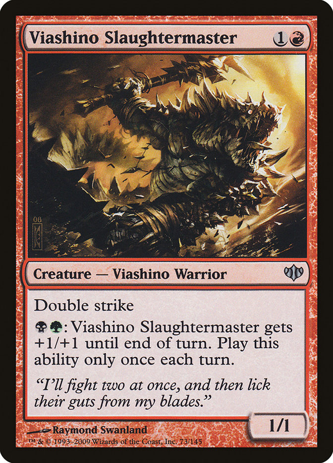 Viashino Slaughtermaster [Conflux] | Game Master's Emporium (The New GME)