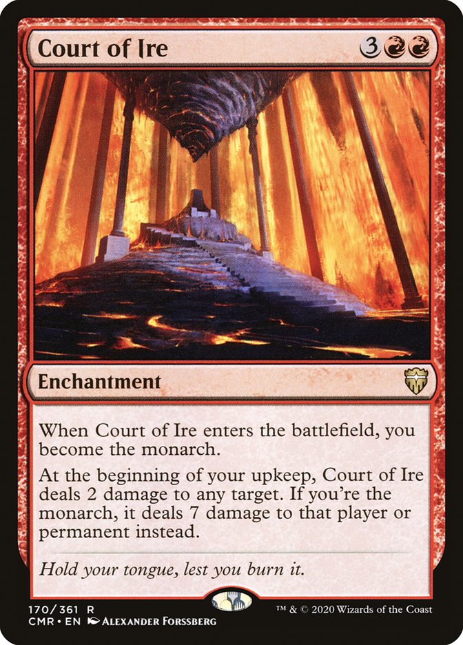 Court of Ire [Commander Legends] | Game Master's Emporium (The New GME)