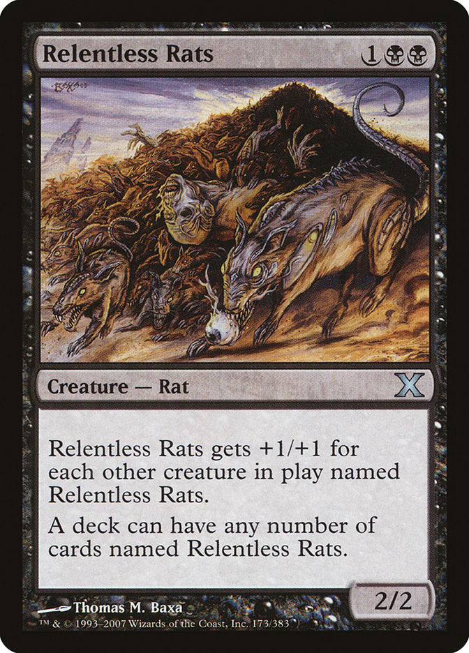Relentless Rats [Tenth Edition] | Game Master's Emporium (The New GME)