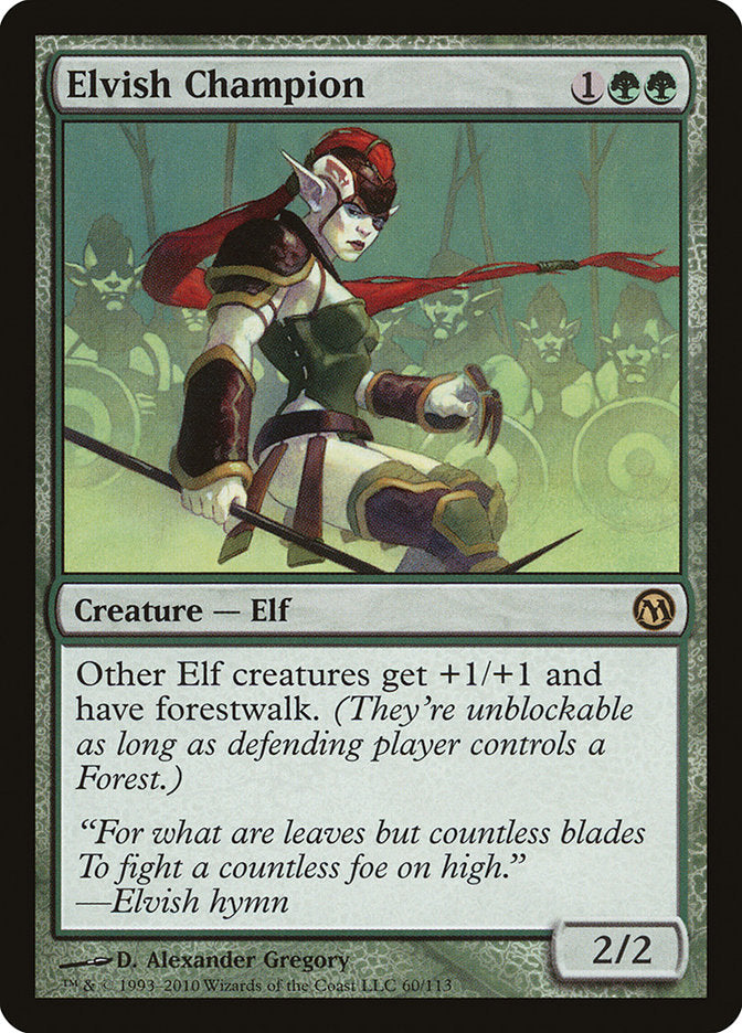 Elvish Champion [Duels of the Planeswalkers] | Game Master's Emporium (The New GME)