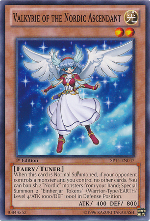 Valkyrie of the Nordic Ascendant [SP14-EN047] Common | Game Master's Emporium (The New GME)