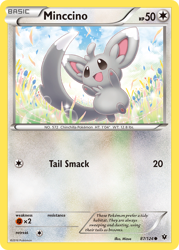 Minccino (87/124) [XY: Fates Collide] | Game Master's Emporium (The New GME)