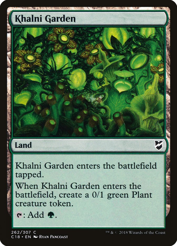 Khalni Garden [Commander 2018] | Game Master's Emporium (The New GME)