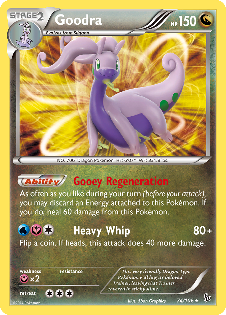 Goodra (74/106) [XY: Flashfire] | Game Master's Emporium (The New GME)