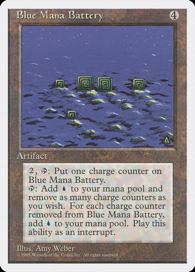 Blue Mana Battery [Fourth Edition] | Game Master's Emporium (The New GME)
