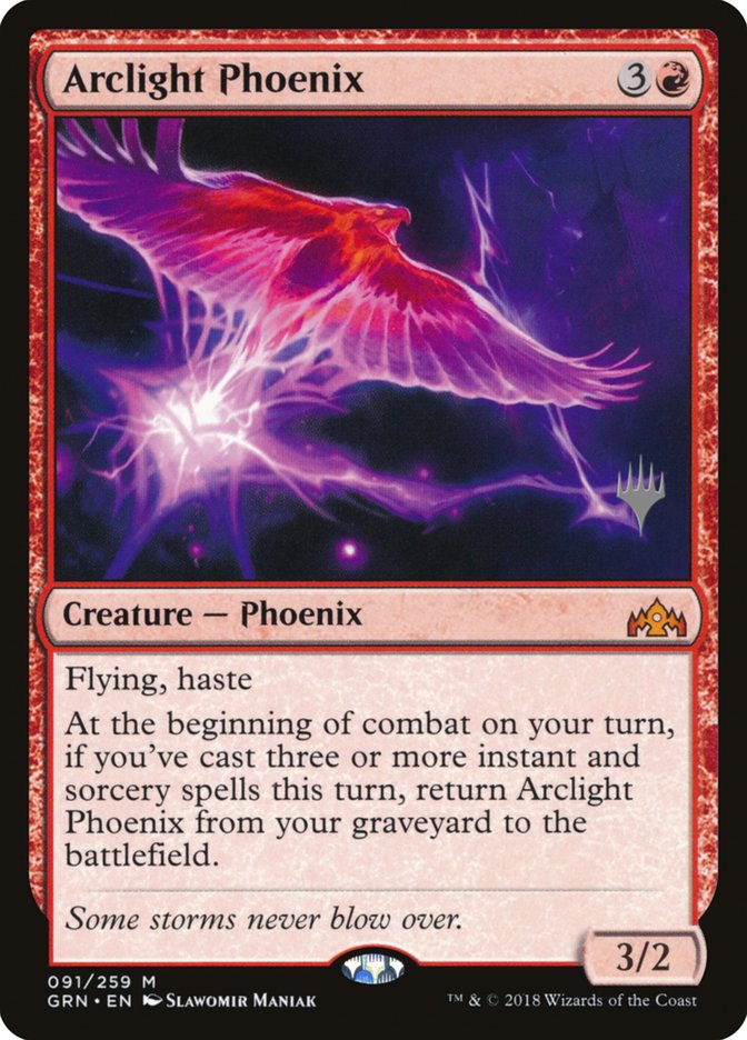 Arclight Phoenix (Promo Pack) [Guilds of Ravnica Promos] | Game Master's Emporium (The New GME)