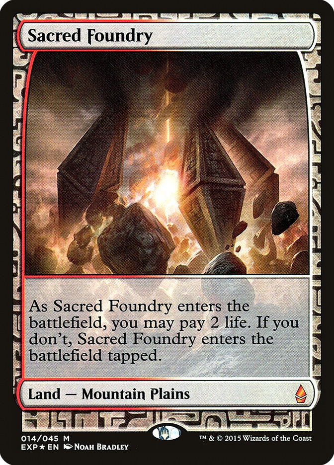 Sacred Foundry [Zendikar Expeditions] | Game Master's Emporium (The New GME)