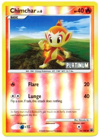 Chimchar (56/100) [Burger King Promos: 2009 Collection] | Game Master's Emporium (The New GME)
