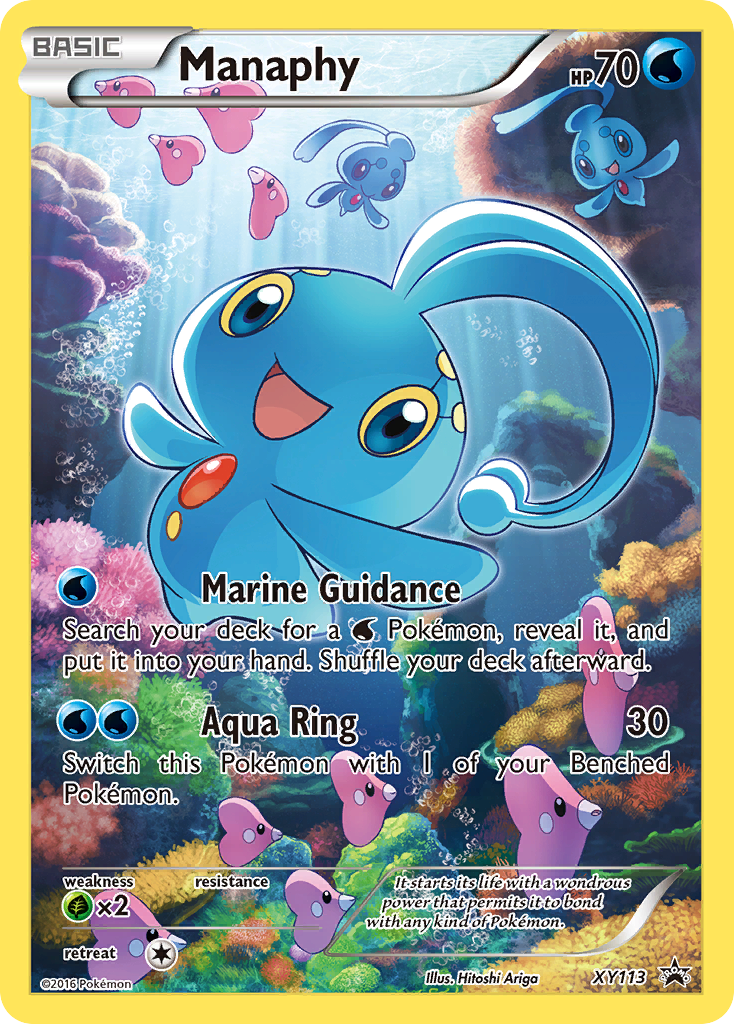 Manaphy (XY113) [XY: Black Star Promos] | Game Master's Emporium (The New GME)