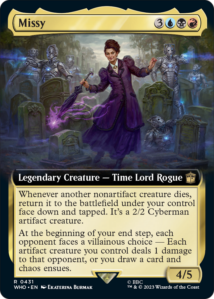 Missy (Extended Art) [Doctor Who] | Game Master's Emporium (The New GME)