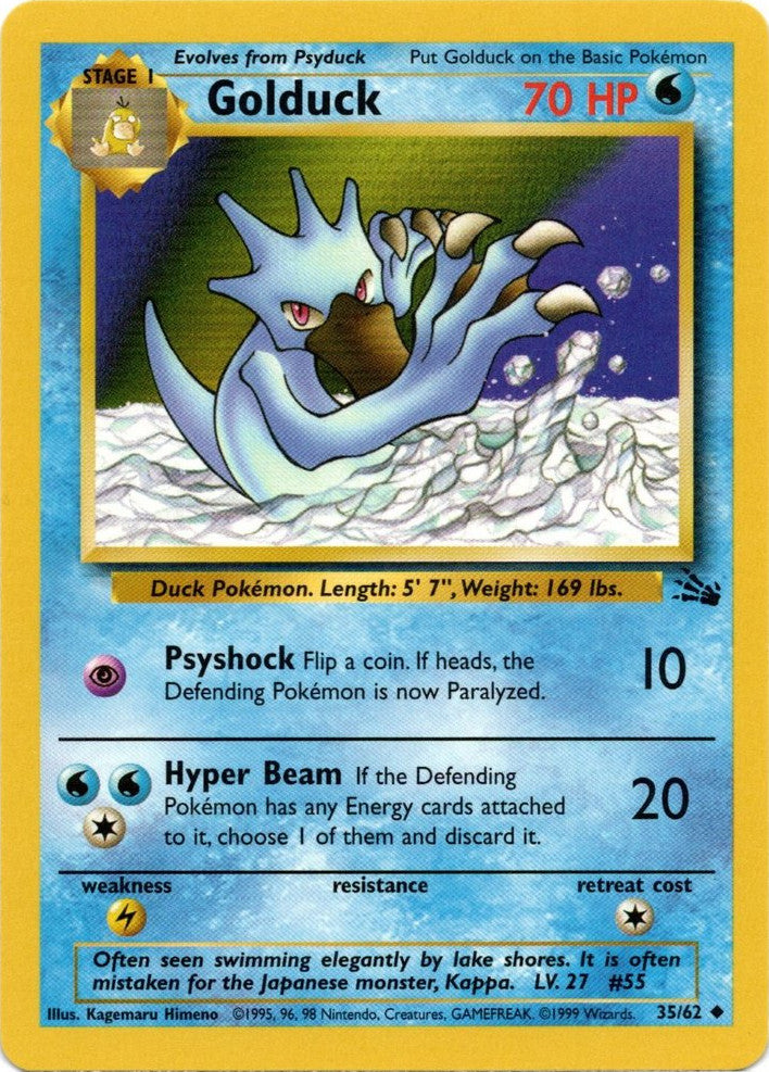 Golduck (35/62) [Fossil Unlimited] | Game Master's Emporium (The New GME)