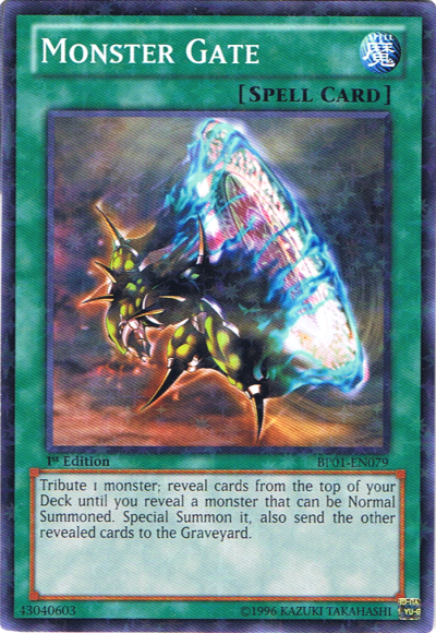 Monster Gate [BP01-EN079] Starfoil Rare | Game Master's Emporium (The New GME)