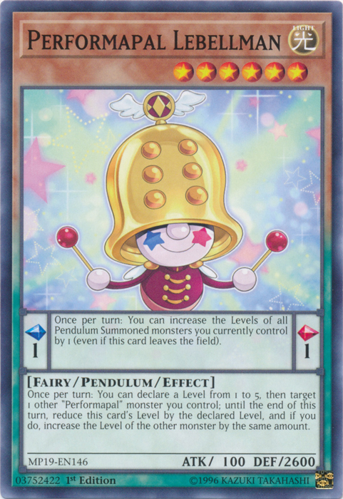 Performapal Lebellman [MP19-EN146] Common | Game Master's Emporium (The New GME)