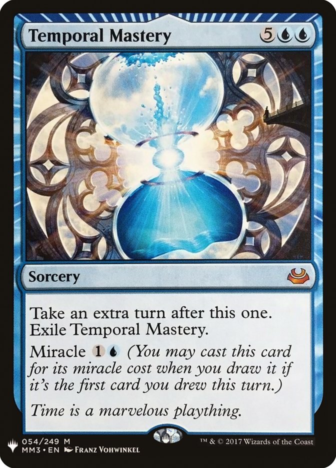 Temporal Mastery [Mystery Booster] | Game Master's Emporium (The New GME)