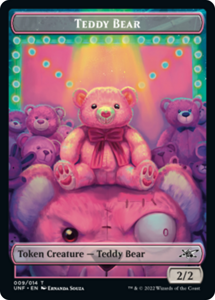 Teddy Bear // Food (011) Double-Sided Token [Unfinity Tokens] | Game Master's Emporium (The New GME)