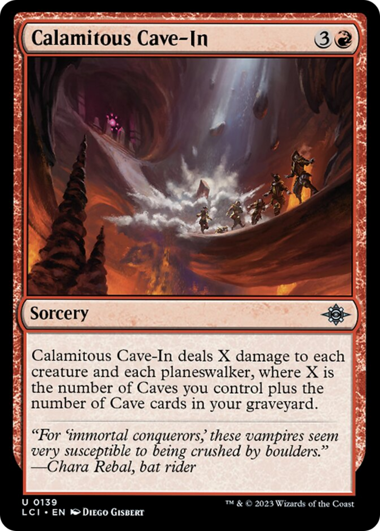 Calamitous Cave-In [The Lost Caverns of Ixalan] | Game Master's Emporium (The New GME)