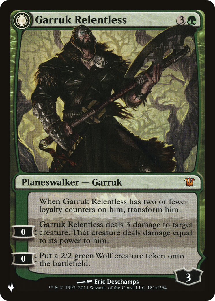 Garruk Relentless // Garruk, the Veil-Cursed [Secret Lair: From Cute to Brute] | Game Master's Emporium (The New GME)