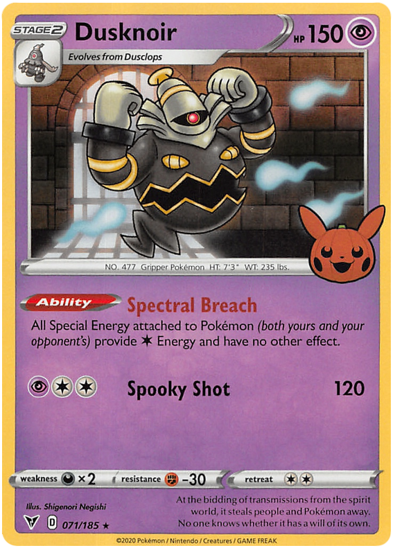 Dusknoir (071/185) [Trick or Trade 2023] | Game Master's Emporium (The New GME)