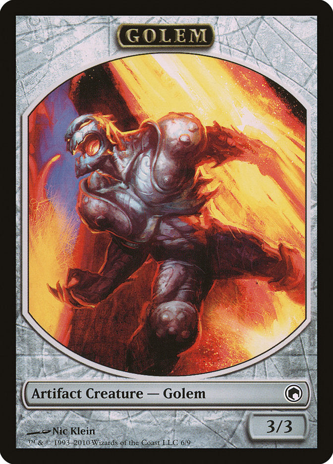 Golem Token [Scars of Mirrodin Tokens] | Game Master's Emporium (The New GME)