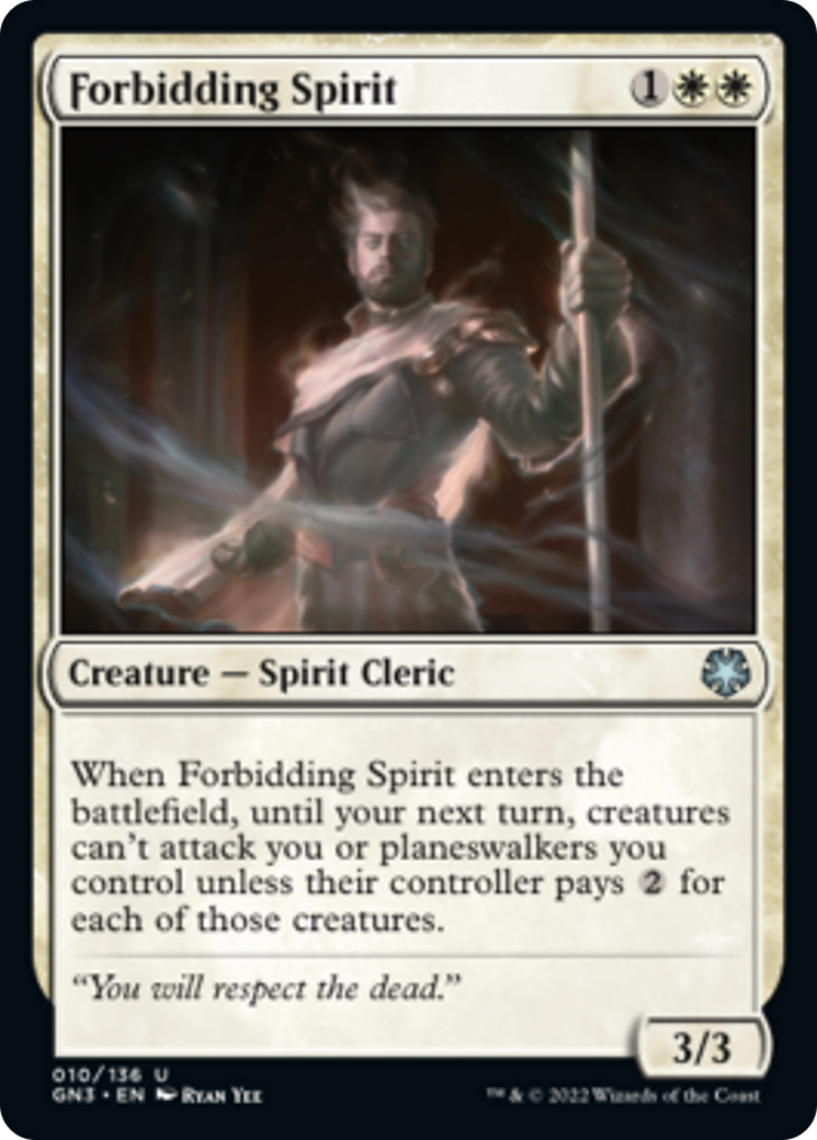 Forbidding Spirit [Game Night: Free-for-All] | Game Master's Emporium (The New GME)