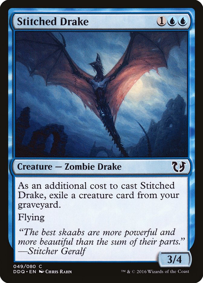 Stitched Drake [Duel Decks: Blessed vs. Cursed] | Game Master's Emporium (The New GME)