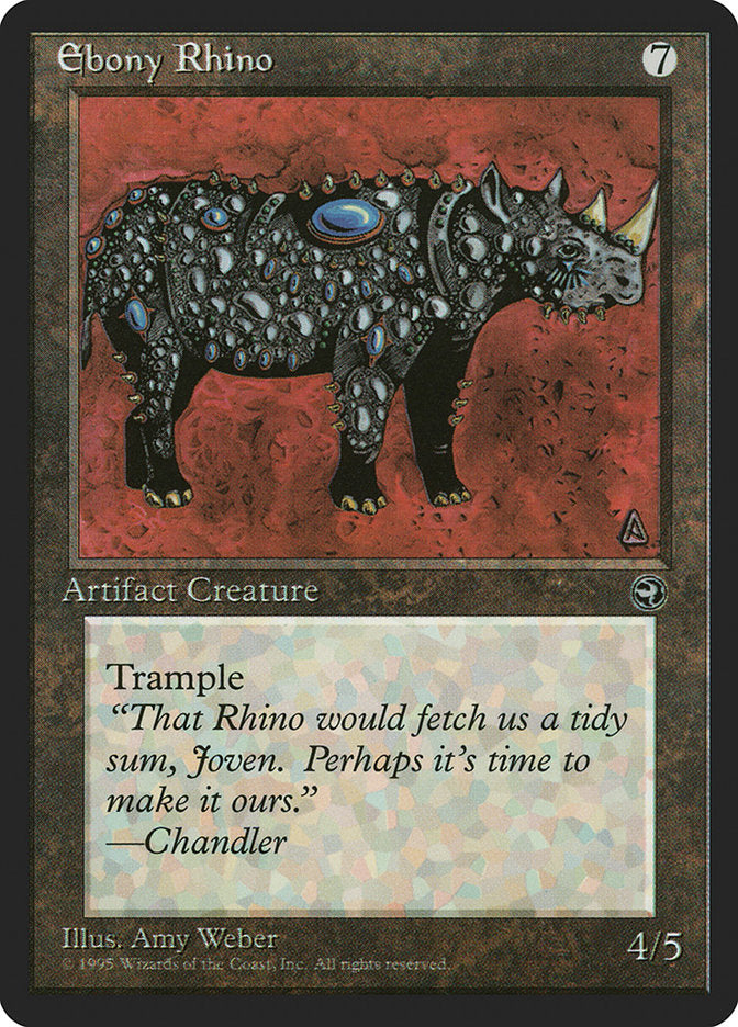 Ebony Rhino [Homelands] | Game Master's Emporium (The New GME)
