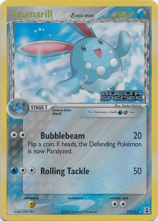 Azumarill (19/113) (Delta Species) (Stamped) [EX: Delta Species] | Game Master's Emporium (The New GME)