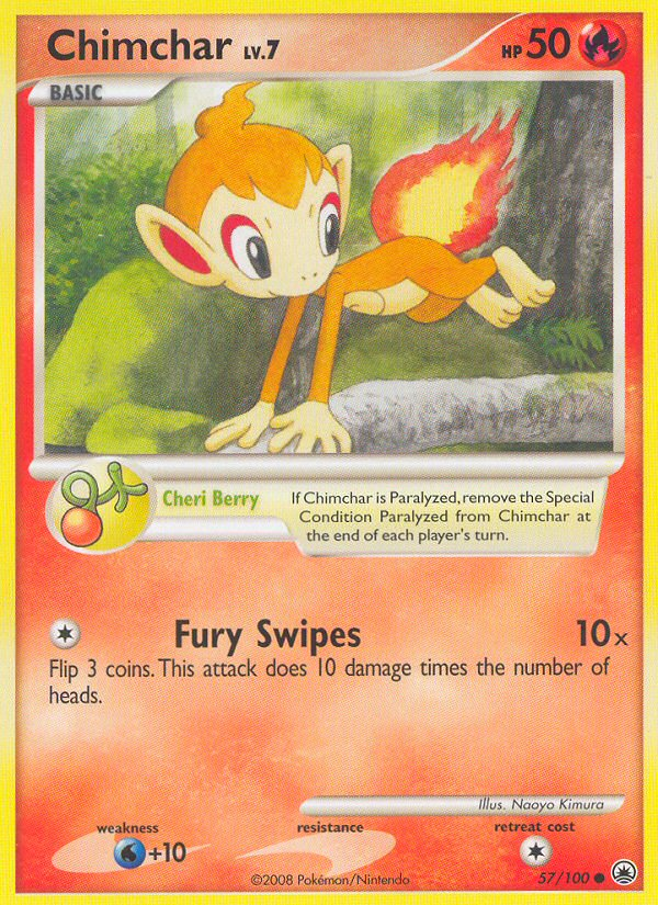 Chimchar (57/100) [Diamond & Pearl: Majestic Dawn] | Game Master's Emporium (The New GME)