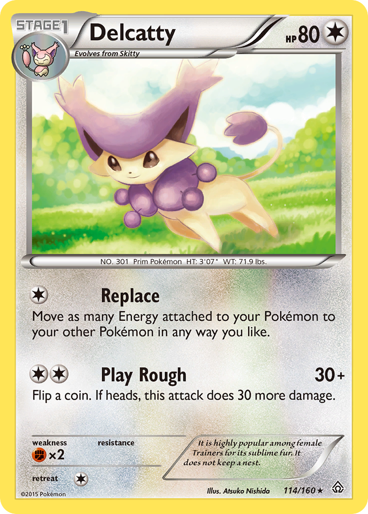 Delcatty (114/160) [XY: Primal Clash] | Game Master's Emporium (The New GME)