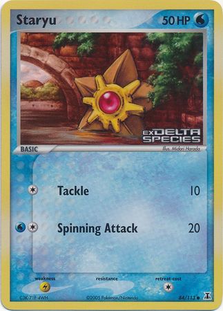 Staryu (84/113) (Stamped) [EX: Delta Species] | Game Master's Emporium (The New GME)