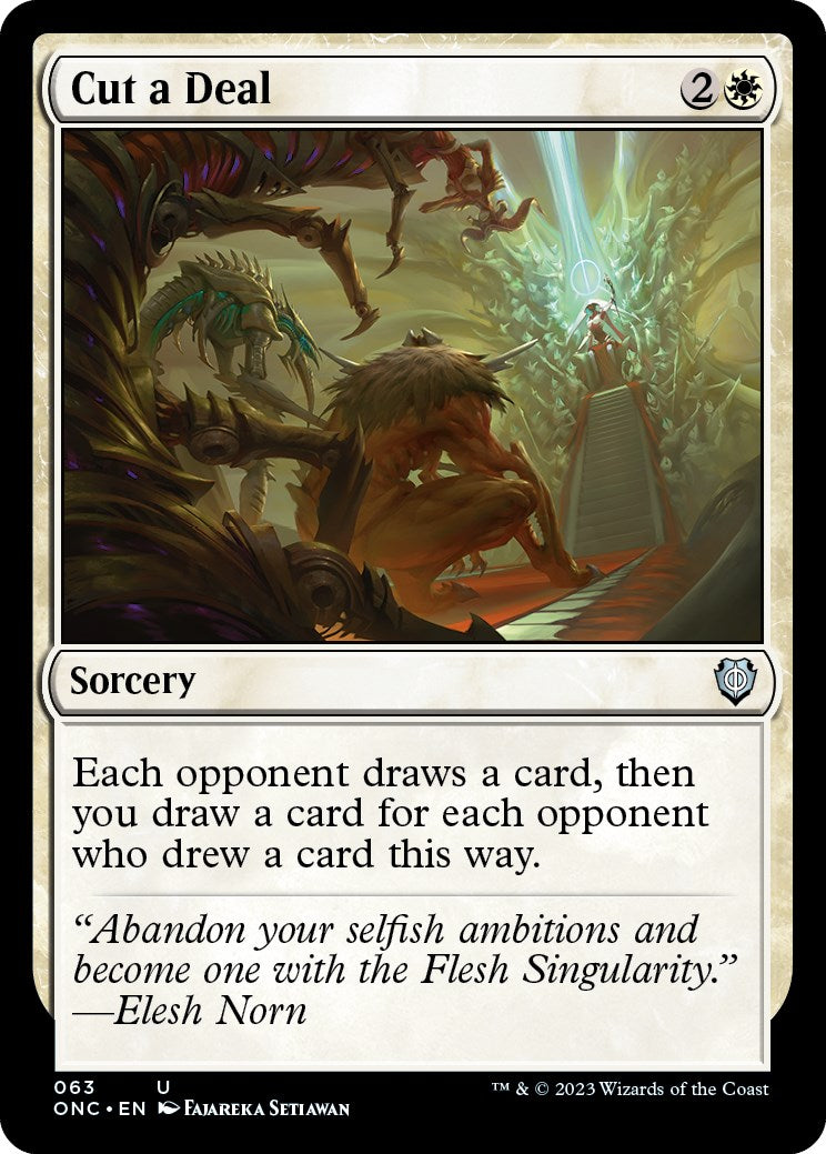 Cut a Deal [Phyrexia: All Will Be One Commander] | Game Master's Emporium (The New GME)