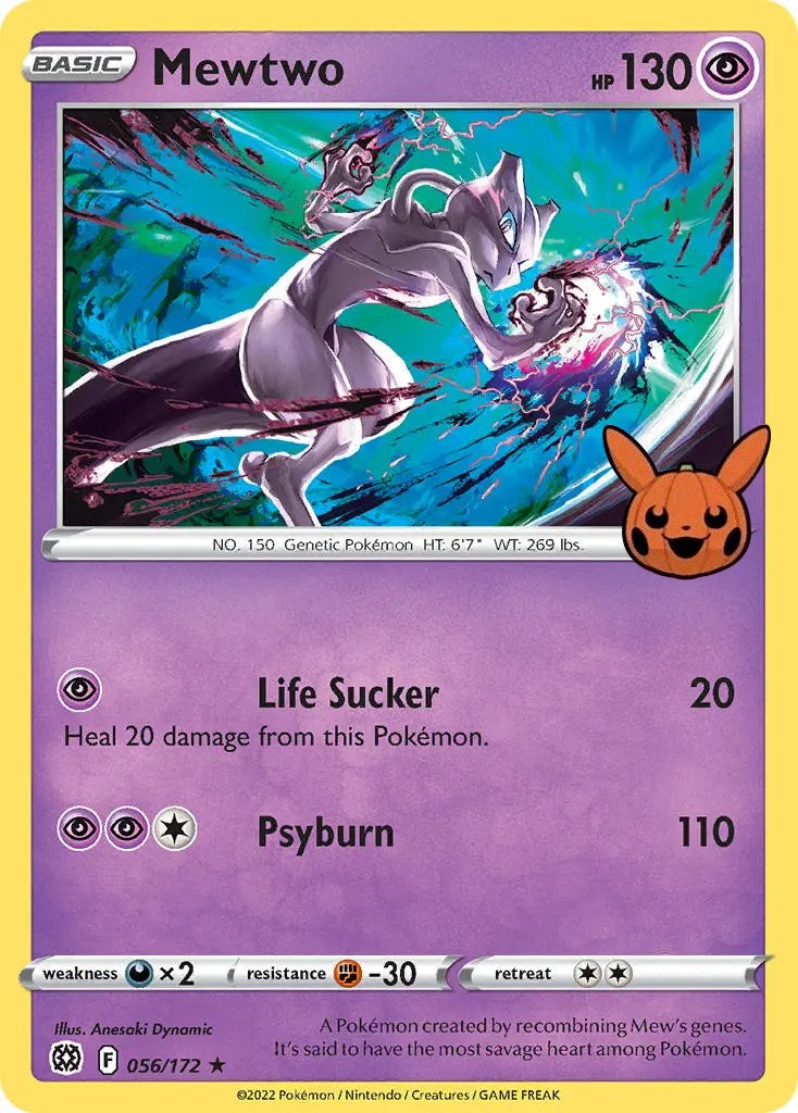 Mewtwo (056/172) [Trick or Trade] | Game Master's Emporium (The New GME)