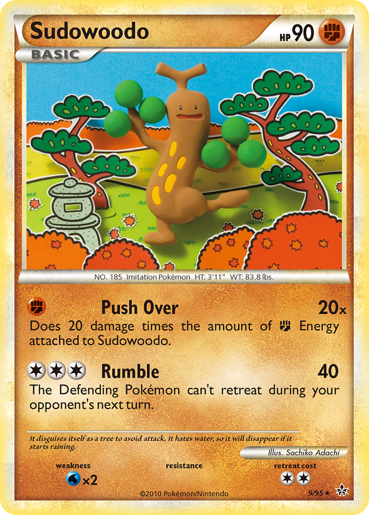 Sudowoodo (9/95) [HeartGold & SoulSilver: Unleashed] | Game Master's Emporium (The New GME)