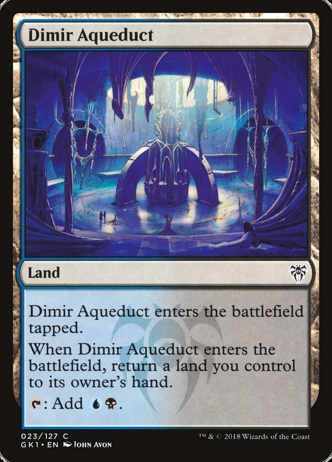 Dimir Aqueduct [Guilds of Ravnica Guild Kit] | Game Master's Emporium (The New GME)