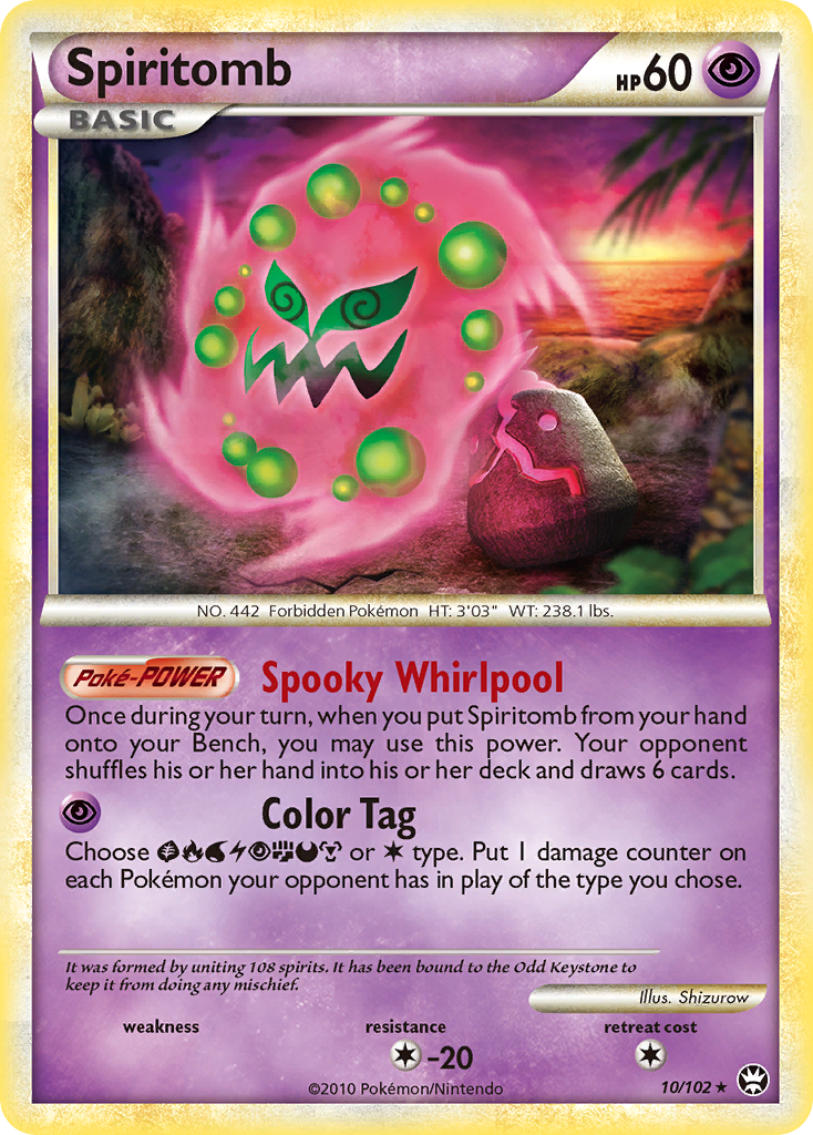 Spiritomb (10/102) [HeartGold & SoulSilver: Triumphant] | Game Master's Emporium (The New GME)