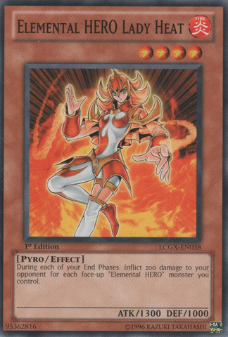 Elemental HERO Lady Heat [LCGX-EN038] Common | Game Master's Emporium (The New GME)
