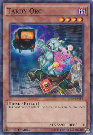 Tardy Orc [BP03-EN096] Shatterfoil Rare | Game Master's Emporium (The New GME)