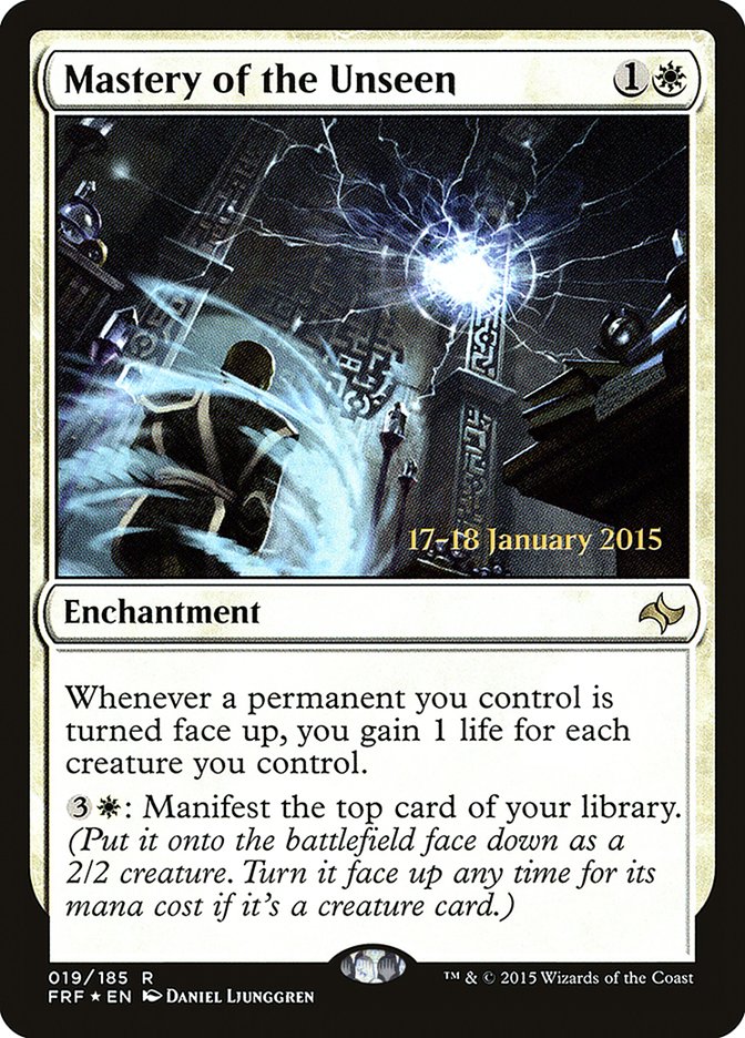 Mastery of the Unseen [Fate Reforged Prerelease Promos] | Game Master's Emporium (The New GME)