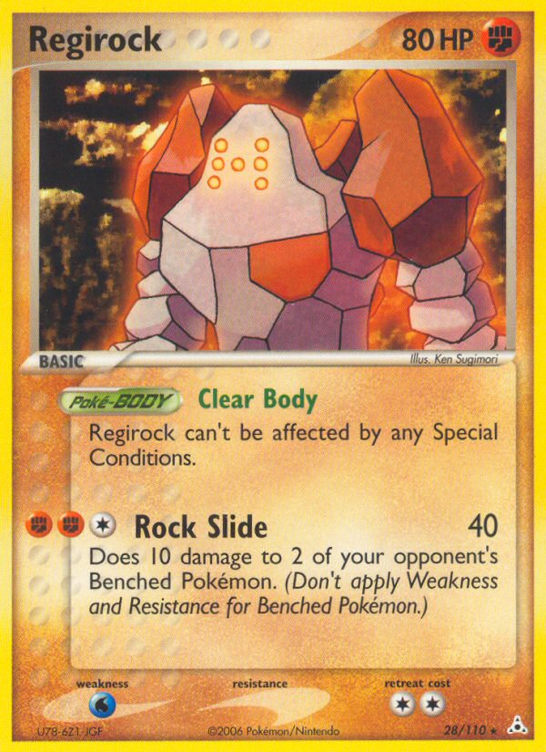 Regirock (28/110) [EX: Holon Phantoms] | Game Master's Emporium (The New GME)