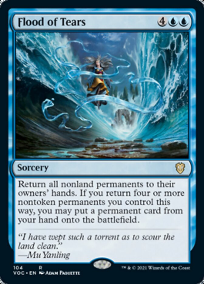 Flood of Tears [Innistrad: Crimson Vow Commander] | Game Master's Emporium (The New GME)