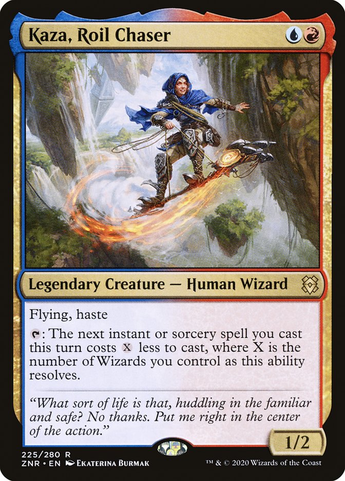 Kaza, Roil Chaser [Zendikar Rising] | Game Master's Emporium (The New GME)