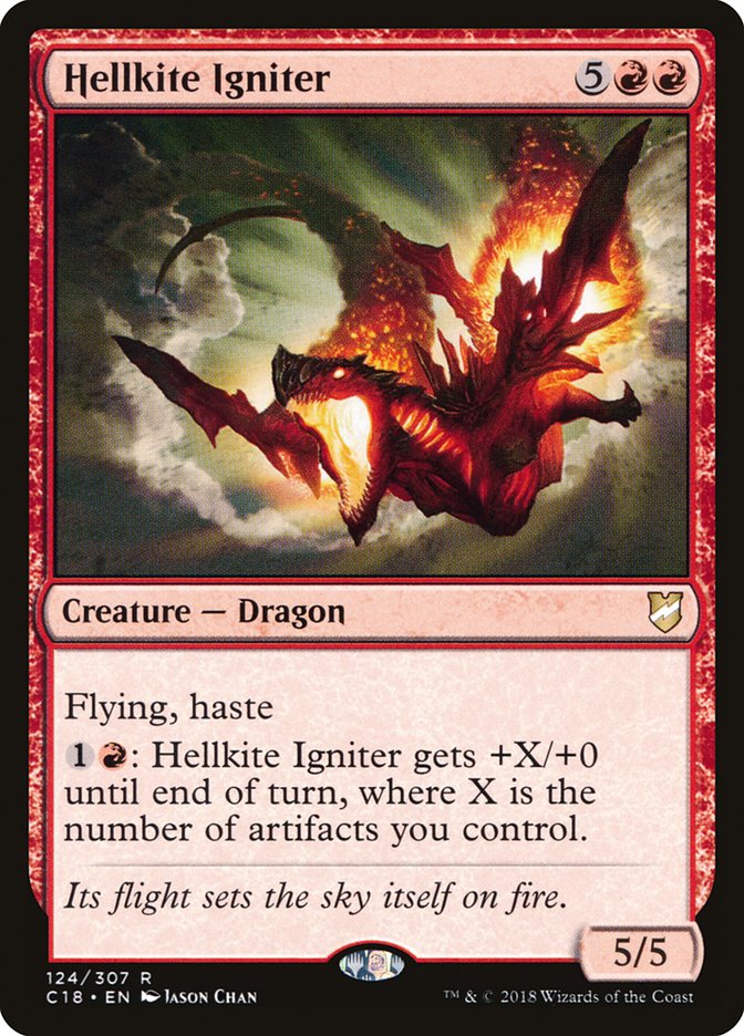 Hellkite Igniter [Commander 2018] | Game Master's Emporium (The New GME)