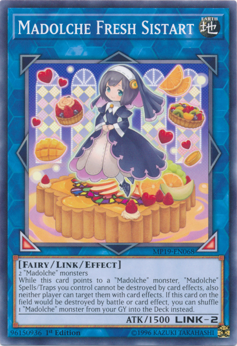 Madolche Fresh Sistart [MP19-EN068] Common | Game Master's Emporium (The New GME)