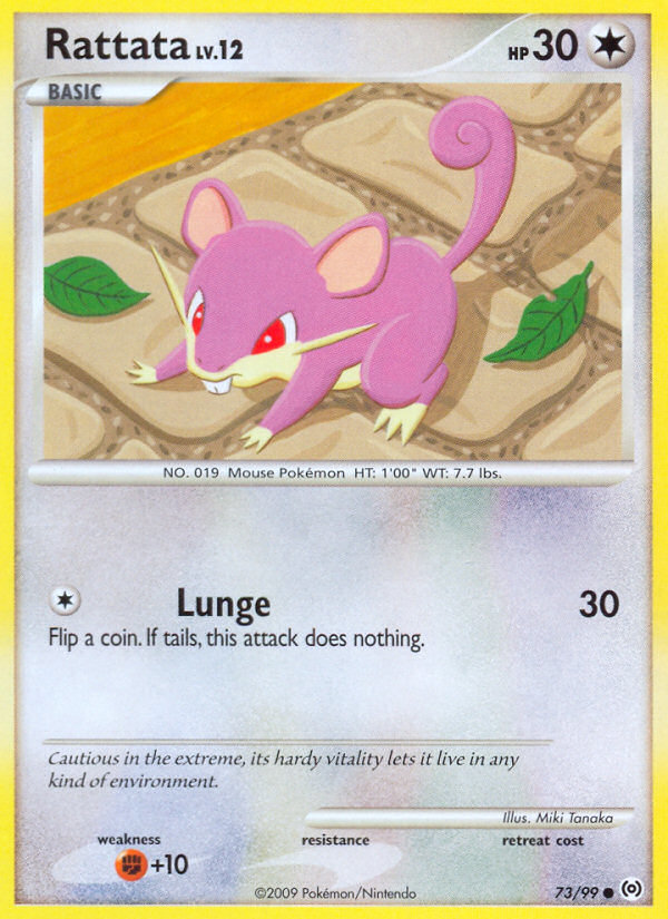 Rattata (73/99) [Platinum: Arceus] | Game Master's Emporium (The New GME)